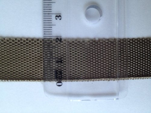 Taśma z włókna bazaltowego 19 mm 4,75 g/m 0,17 mm, oba brzegi z włókna bazaltowego